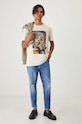 Odzież Medicine t-shirt RW24.TSM153 beżowy
