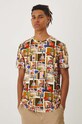 T-shirt bawełniany męski z kolekcji Magia Miejsc kolor multicolor RW24.TSM155 multicolor RW24
