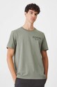 T-shirt bawełniany męski z domieszką elastanu z kolekcji Science kolor zielony RW24.TSM461 zielony RW24