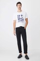 Medicine tricou din bumbac RW24.TSM485 alb RW24