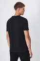 Odzież T-shirt bawełniany męski z domieszką elastanu z nadrukiem kolor czarny RW24.TSM622 czarny
