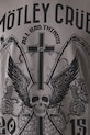 Bavlněné tričko Mötley Crüe šedá barva RW24.TSM673 šedá