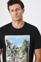 Medicine tricou din bumbac negru RW24.TSM904