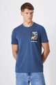 Medicine tricou bleumarin RW24.TSM906