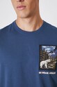 Medicine tricou RW24.TSM906 bleumarin