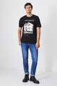 Medicine t-shirt bawełniany RW24.TSM910 czarny RW24