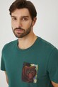 Medicine t-shirt bawełniany RW24.TSMB10 zielony RW24