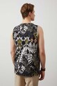 Odzież T-shirt bawełniany męski bez rękawów wzorzysty kolor multicolor RW24.TTM200 multicolor