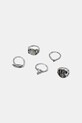 Medicine pierścionki 5-pack 5-pack srebrny RW25-APD500