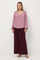 Medicine bluzka RW25-BDD051 bordowy RW25