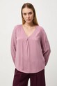 Medicine bluzka bordowy RW25-BDD051