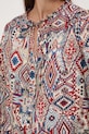 Bluzka damska wzorzysta z wiskozą RW25-BDD401 multicolor
