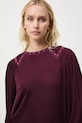 Medicine bluzka bordowy RW25-BDD700