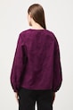 Odzież Medicine bluzka bawełniana RW25-BDDB02 fioletowy