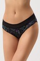 Figi bawełniane damskie z elastanem wzorzyste (2-pack) RW25-BID500