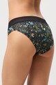 Figi bawełniane damskie z elastanem wzorzyste (2-pack) RW25-BID500
