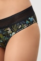 Figi bawełniane damskie z elastanem wzorzyste (2-pack) RW25-BID500