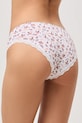 Figi bawełniane damskie briefs z elastanem wzorzyste (2-pack) RW25-BID504