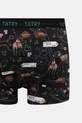 Bokserki bawełniane męskie z elastanem wzorzyste (2-pack) RW25-BIM507