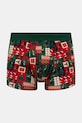 Odzież Bokserki bawełniane męskie z elastanem świąteczne (2-pack) RW25-BIMA06 multicolor