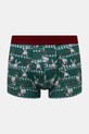 Bokserki bawełniane męskie z elastanem świąteczne Shrek (2-pack) RW25-BIMA52 multicolor RW25