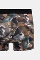 Bokserki bawełniane męskie z elastanem wzorzyste (2-pack) multicolor RW25-BIMB05