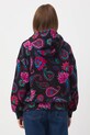 Odzież Bluza bawełniana damska wzorzysta RW25-BLD603 czarny