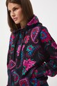 Bluza bawełniana damska wzorzysta RW25-BLD603 czarny