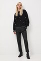 Medicine bluza bawełniana RW25-BLD701 czarny RW25