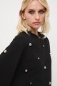 Medicine bluza bawełniana czarny RW25-BLD701