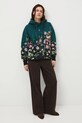 Medicine bluza wzorzyste turkusowy RW25-BLD902