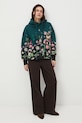 Medicine bluza wzorzyste turkusowy RW25-BLD902