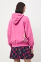 Odzież Bluza damska z kapturem z nadrukiem RW25-BLD904 różowy