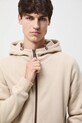 Bluza męska z kapturem gładka pozostałe beżowy RW25-BLM050