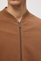 Bluza męska z fakturą RW25-BLM310 brązowy