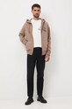 Medicine bluza bawełniana RW25-BLM901 brązowy RW25