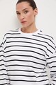 Longsleeve bawełniany damski interlock beżowy RW25-BUD040