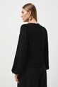 Odzież Longsleeve damski żakardowy RW25-BUD506 czarny