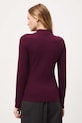 Odzież Longsleeve damski gładki RW25-BUD700 bordowy