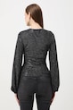 Oblečení Tričko s dlouhým rukávem s flitry RW25-BUDB02 stříbrná