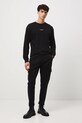 Odzież Longsleeve bawełniany męski z kolekcji Science – Words of Wisdom RW25-BUM350 czarny