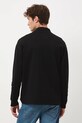 Odzież Longsleeve bawełniany męski z nadrukiem RW25-BUM600 czarny