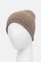 Czapka damska beanie z domieszką wełny RW25-CDD041 beżowy RW25