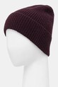 Czapka damska beanie prążkowana RW25-CDD051 bordowy RW25