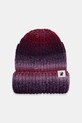 Čepice z vlněné směsi dámská beanie s příměsí vlny vícebarevná RW25-CDD800