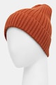 Akcesoria Czapka męska beanie prążkowana RW25-CDM070 pomarańczowy