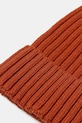 Czapka męska beanie prążkowana pomarańczowy RW25-CDM070