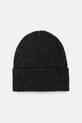 Czapka beanie prążkowana średniej grubości szary RW25-CDM071