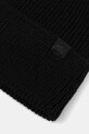 Akcesoria Czapka beanie prążkowana RW25-CDM071 czarny