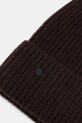 Akcesoria Medicine czapka z wełny merino RW25-CDM700 brązowy